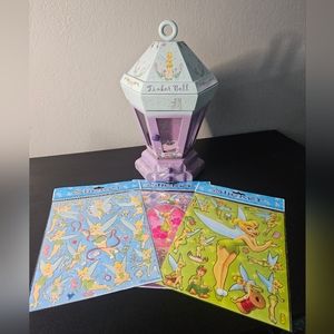 Limited time offer, Tinker Bell Large Jewelry Box Vintage, Vintage Stickers